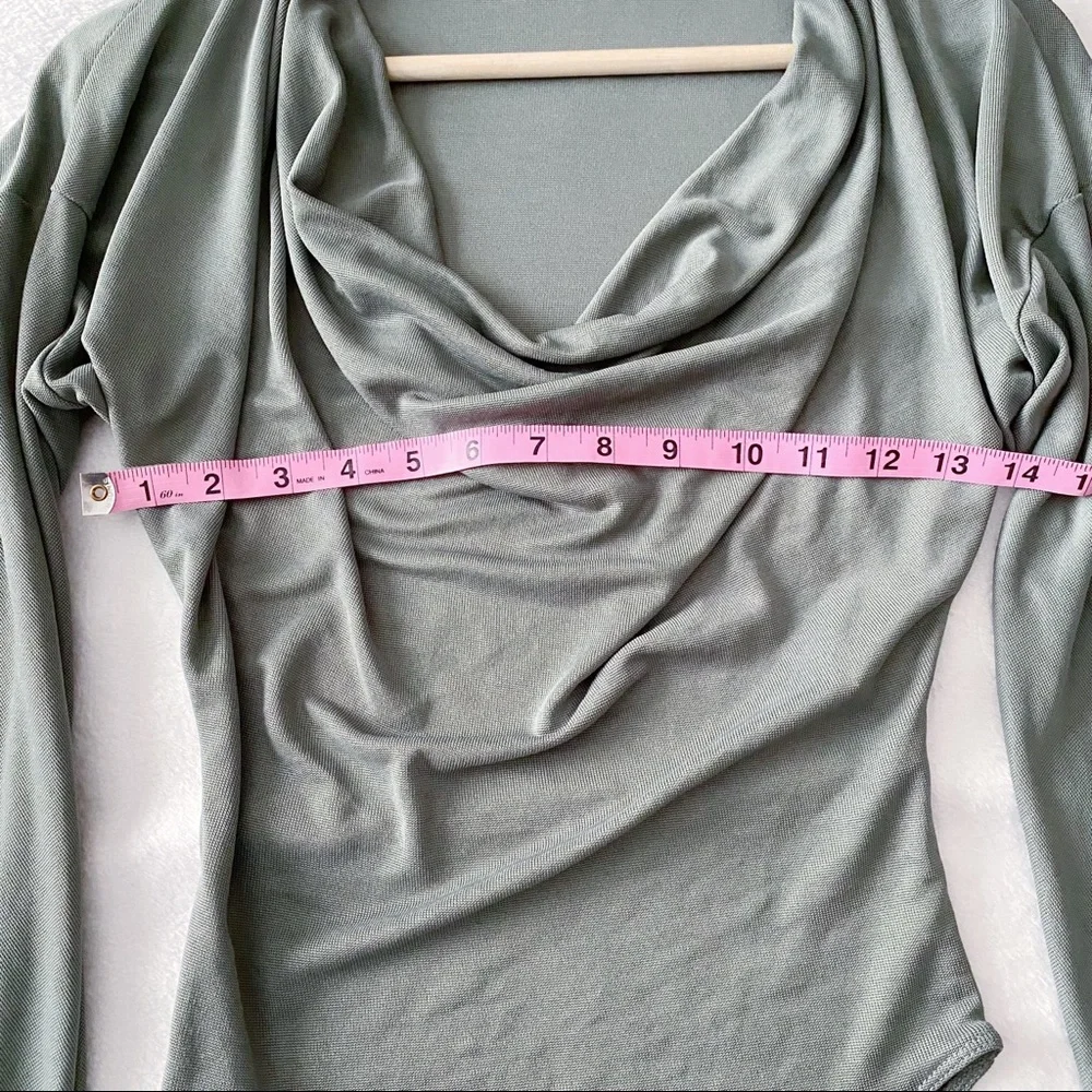 Zara Cowl Neck Bodysuit - Picture 7 of 12